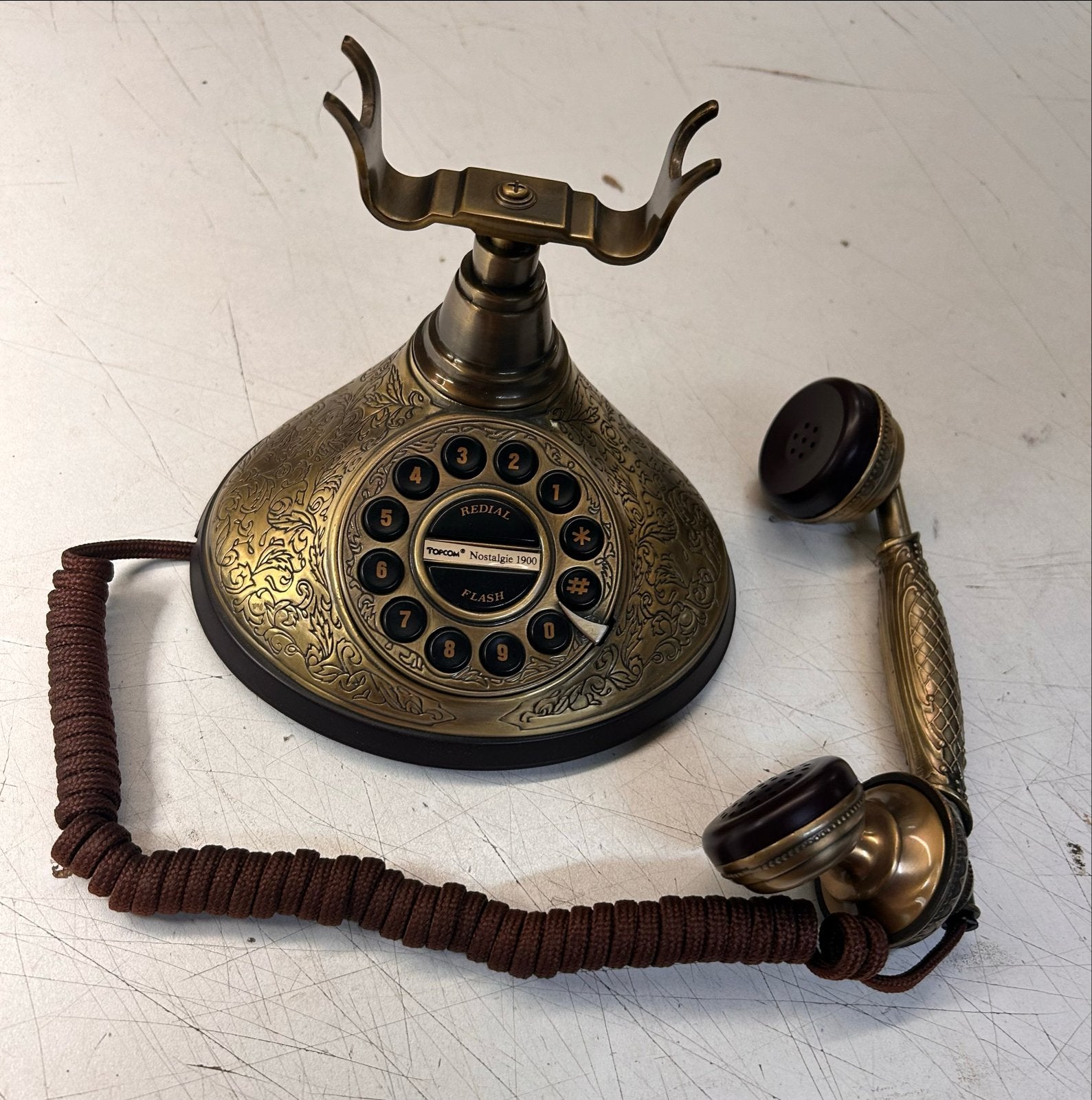 Topcom Nostalgie 1900 Retro Telefoon, Telecommunicatie, Vaste telefoons | Handsets en Draadloos, Ophalen of Verzenden, Zo goed als nieuw