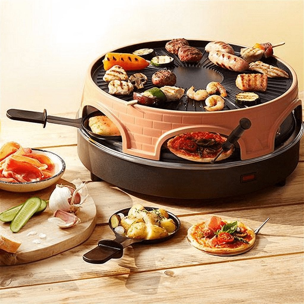 3-in-1 pizzarette/grill/gourmet 6 personen te huur Deventer, Ophalen, Overige