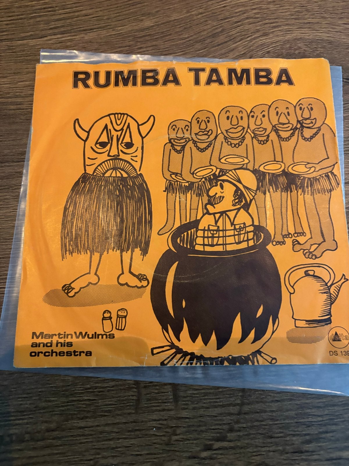 Martin Wulms and his orchestra - Rumba Tamba, Ophalen of Verzenden, Gebruikt, 7 inch