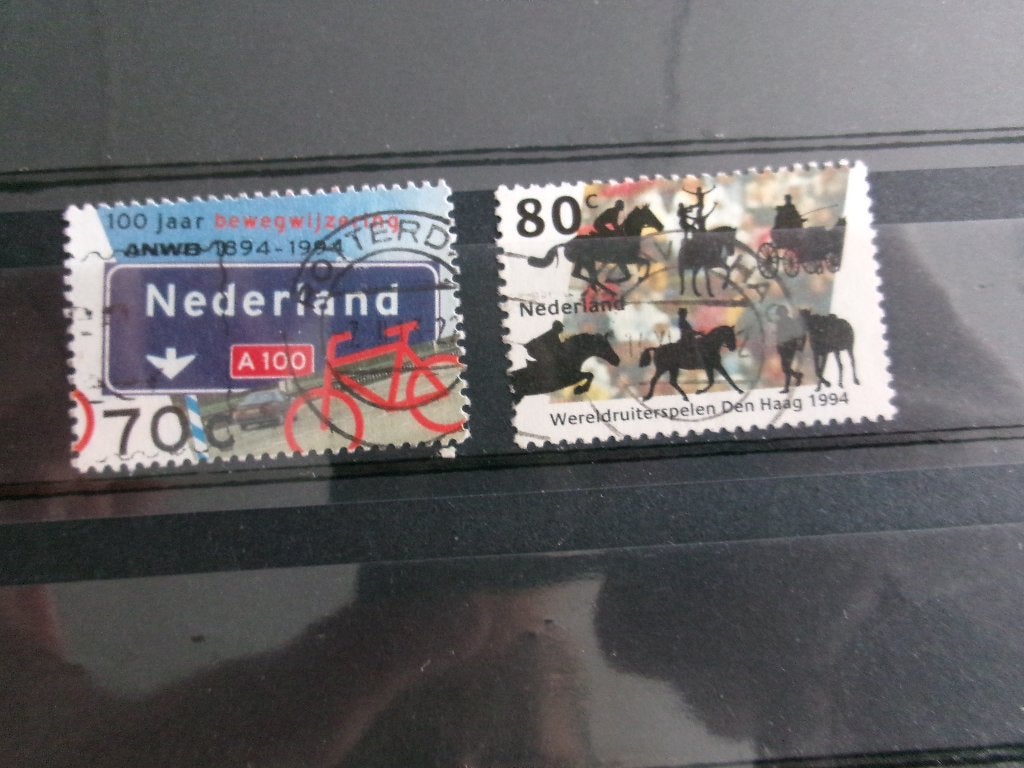 1994 - anwb en ruiterspelen (567f), Verzenden, Gestempeld