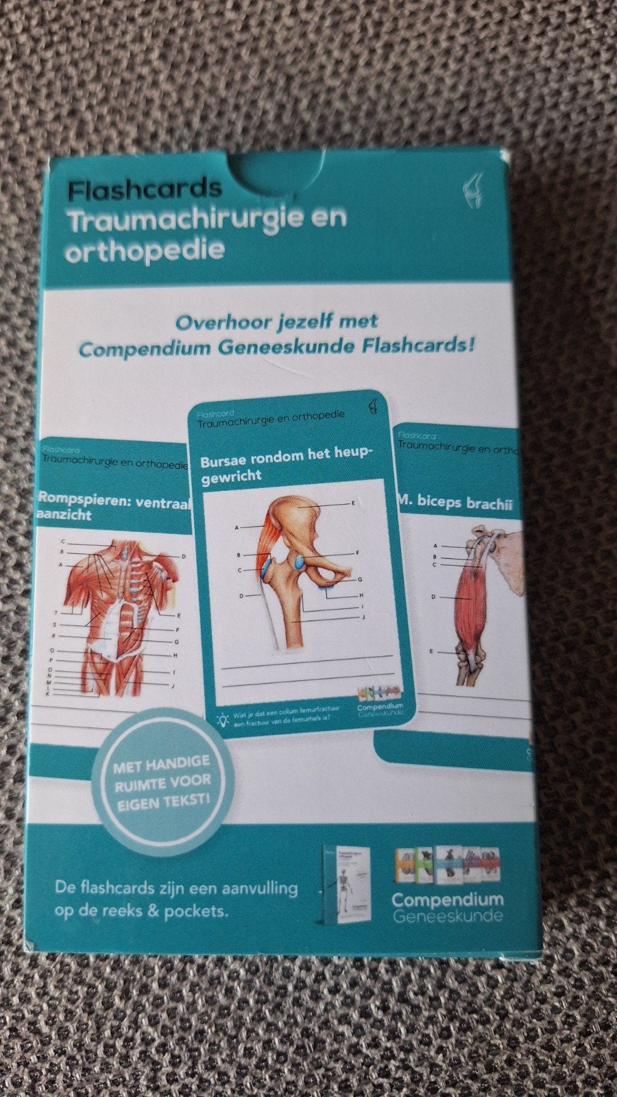 Nieuwe Flashcards Traumachirurgie en Orthopedie, Ophalen of Verzenden, Beta, Nieuw, WO