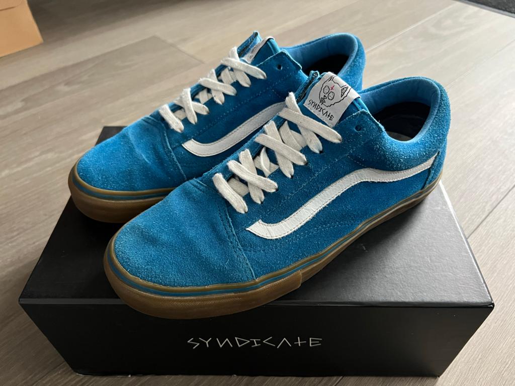 Vans Old Skool Pro Syndicate Golf Wang OFWGKTA Odd Future, Ophalen of Verzenden, Zo goed als nieuw, Blauw, Sneakers of Gympen