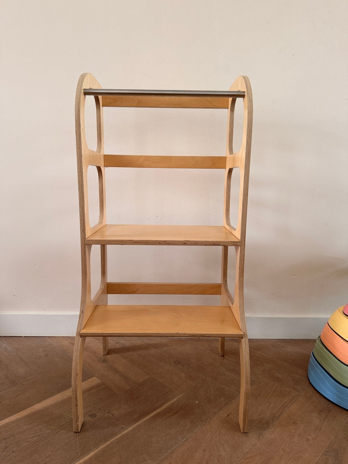Mooie houten leertoren voor kinderen - Keukenhulp, Ophalen, Gebruikt, Overige typen