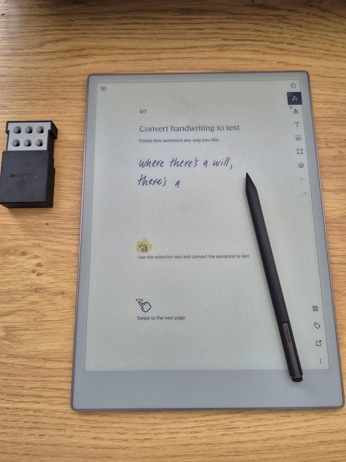 Foto 2 van reMarkable Paper Pro Tablet - Nieuwstaat met Pen
