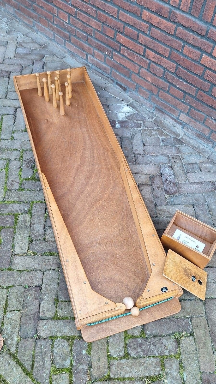 kegel schieten Oud Hollandse spellen, Ophalen