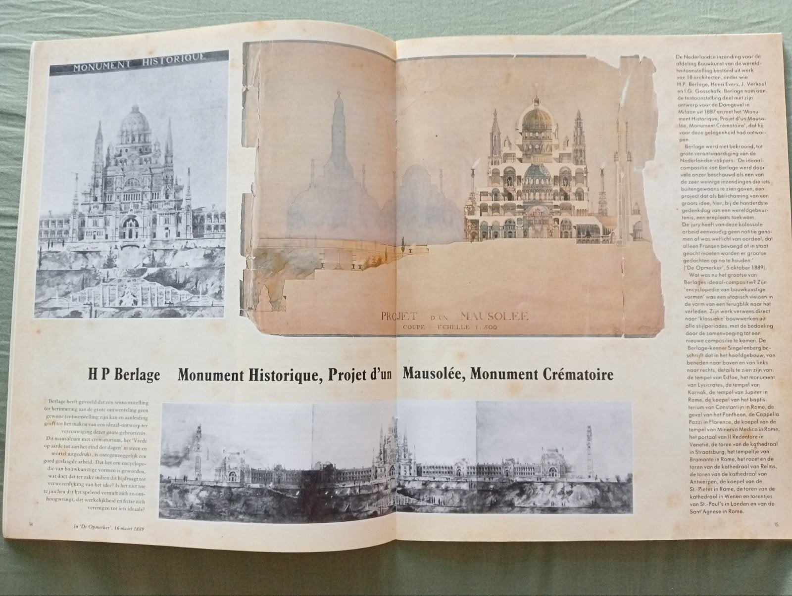 Kunstschrift: Wereldtentoonstelling Parijs 1889, Ophalen of Verzenden, Gelezen, Overige onderwerpen, Onbekend