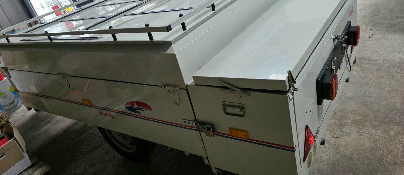 Roadmaster Family s Bagagewagen/kampeerwagen, Ophalen, Gebruikt