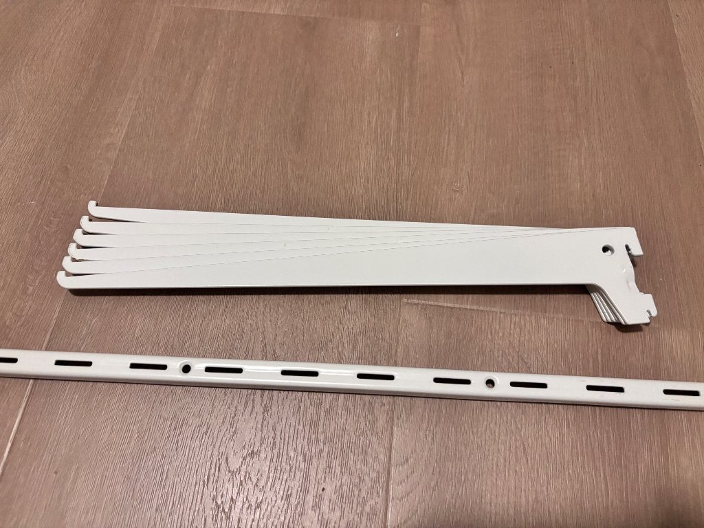 Dolle plankdragers 6 stuks (400mm, 55kg), Ophalen of Verzenden, Gebruikt