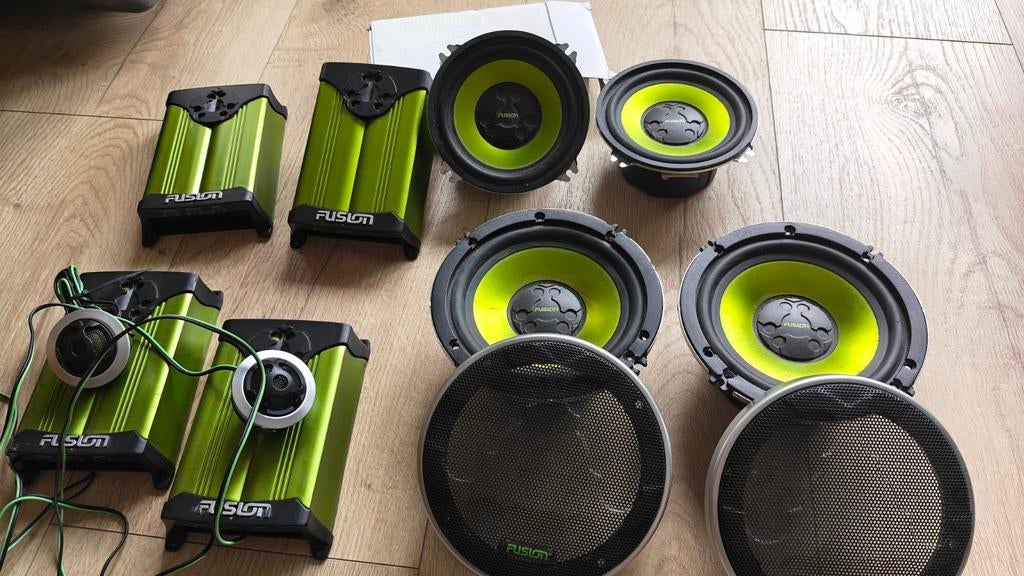 Fusion Speakers EN-CM525 (180W) en EN-CM65 (240W), Ophalen of Verzenden, Zo goed als nieuw