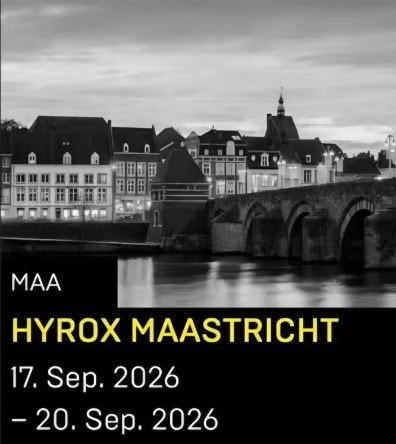Gezocht: Hyrox Maastricht vrijdag 18-09 (men solo), Eén persoon