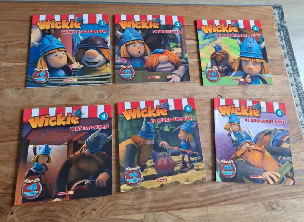 Wickie de Viking boekenreeks nieuw - deel 1 t/m 6, Boeken, Kinderboeken | Jeugd | onder 10 jaar, Ophalen of Verzenden, Nieuw, Runer Jonsson