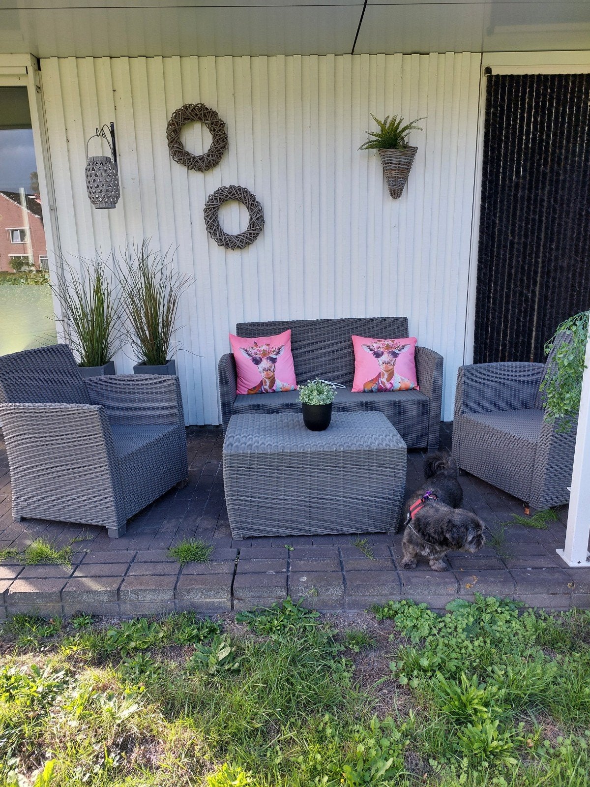 Mooie Alibert tuinset/loungeset, Tuin en Terras, Ophalen, Gebruikt, 250 tot 500 cm