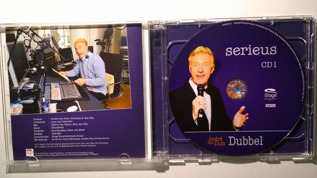 André van Duin - Dubbel, Ophalen of Verzenden, Zo goed als nieuw, Pop, Album