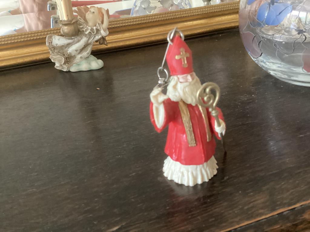 Sinterklaas sleutelhanger // hoog 8 cm rubber, Diversen, Sinterklaas, Ophalen of Verzenden, Zo goed als nieuw