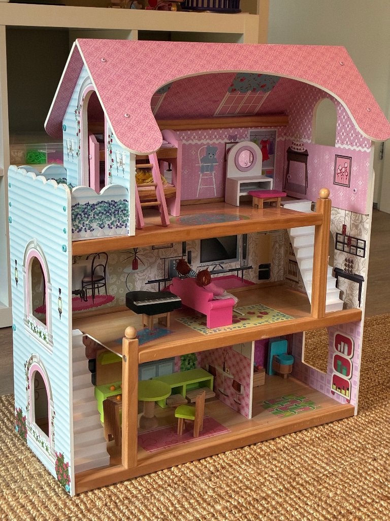 Bandits & Angels Houten Poppenhuis, Ophalen of Verzenden, Gebruikt, Overige typen