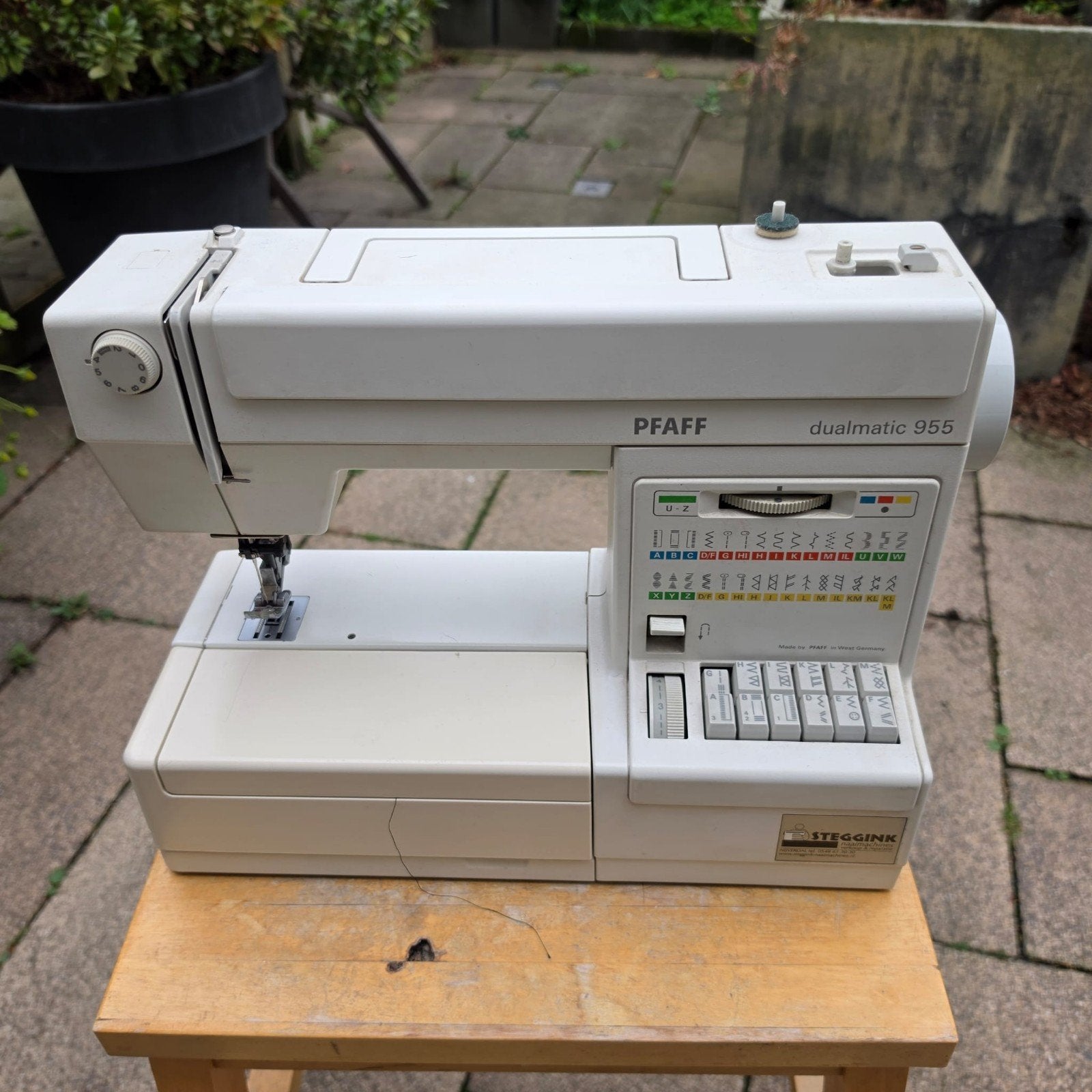 Pfaff Dualmatic 955 Naaimachine - Betrouwbaar en Compleet, Ophalen, Gebruikt, Naaimachine, Pfaff