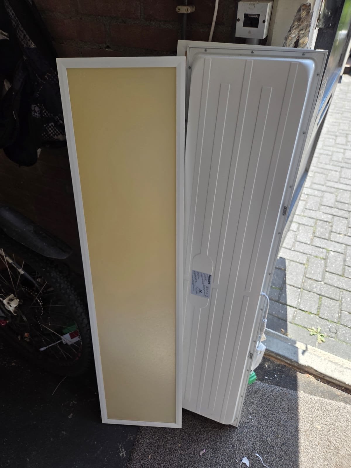 3x Philips CoreLine LED Panelen 120x30cm Daglicht, Ophalen, Gebruikt