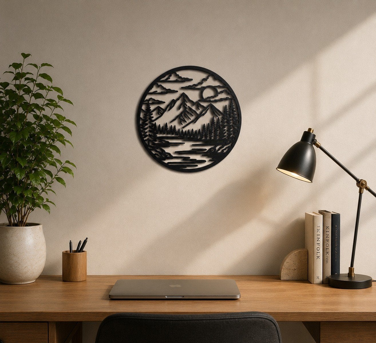3D printed line art, Ophalen of Verzenden, Zwart, Kunststof