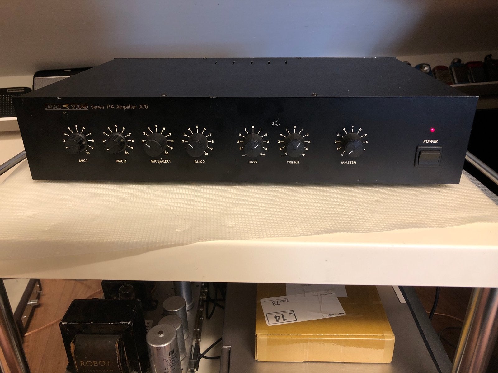 Eagle Sound Series PA Amplifier-A70 - Vintage Versterker, Overige merken, Ophalen of Verzenden, Minder dan 60 watt, Gebruikt