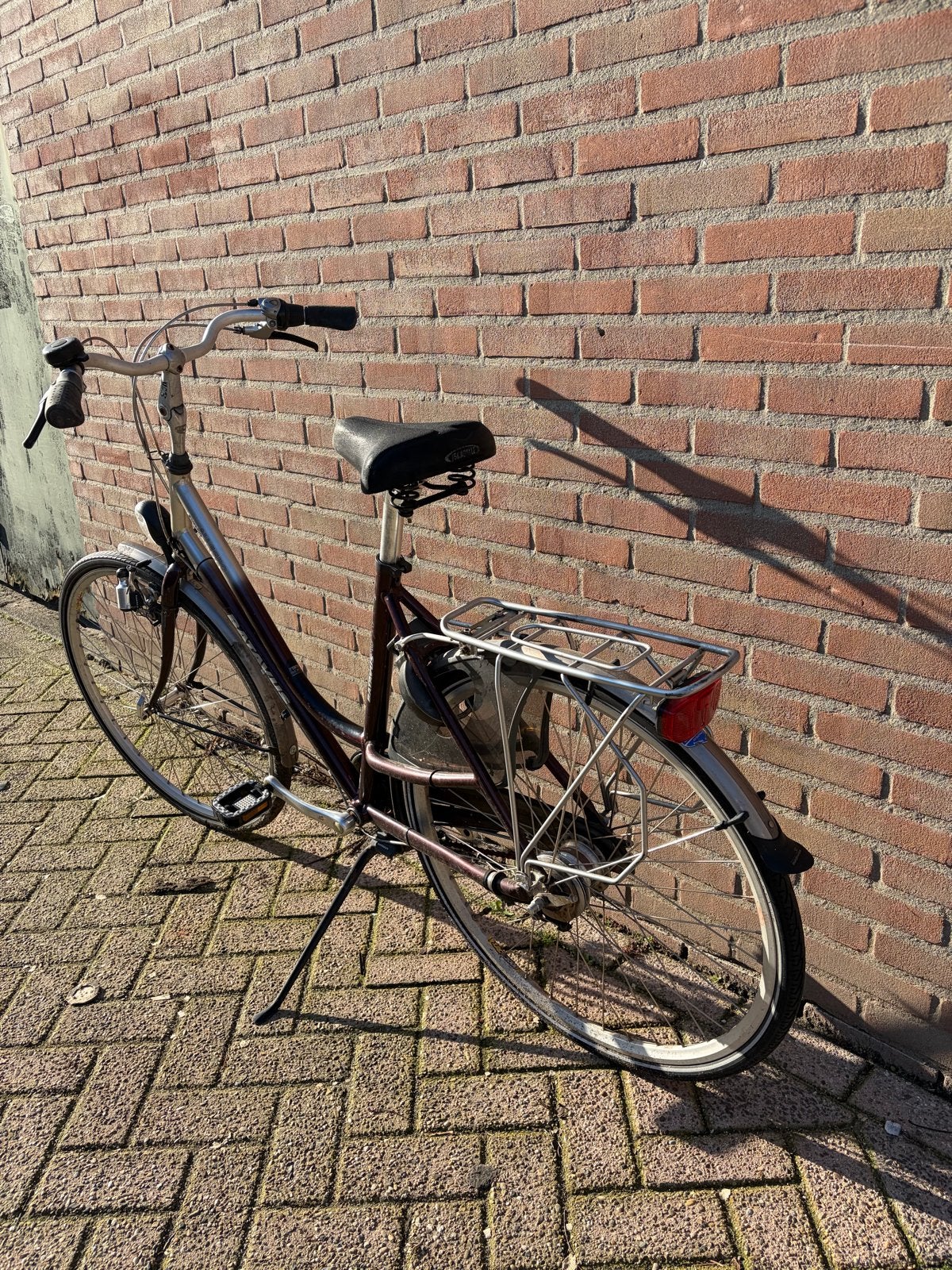 Batavus stadsfiets, opknapper, frame 58, studentenfiets, 56 cm of meer, Ophalen, Gebruikt, Batavus