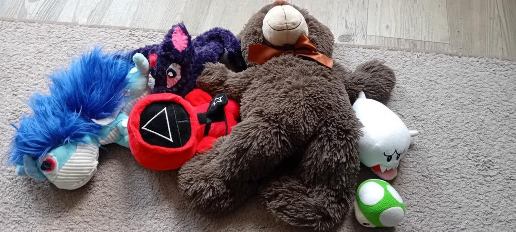 Knuffel, Kinderen en Baby's, Speelgoed | Knuffels en Pluche, Gebruikt, Overige typen, Overige karakters, Overige merken, Middelgroot (20 tot 80 cm)
