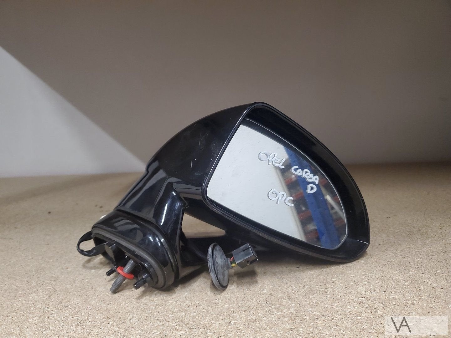 Opel Corsa D spiegel rechts OPC 2006 -2013 €100 klein plekje, Auto-onderdelen, Spiegels, Gebruikt, -, -, Opel