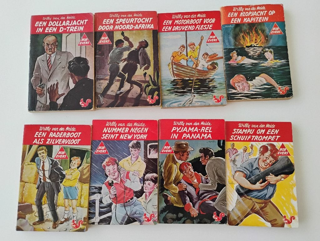 Pockets Bob Evers los te koop nr 19,10,13,14,15,16,21,26, Ophalen of Verzenden, Gelezen