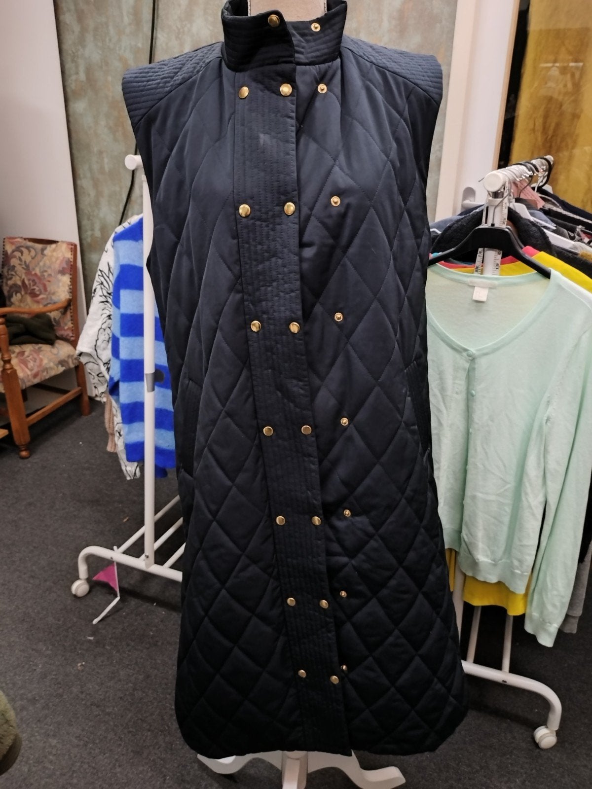 Ichi bodywarmer maat 38, Maat 38/40 (M), Blauw, Ophalen of Verzenden, Zo goed als nieuw