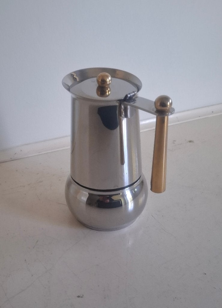 koffiekan kitty oro design, Overige typen, Ophalen of Verzenden, Gebruikt, Metaal