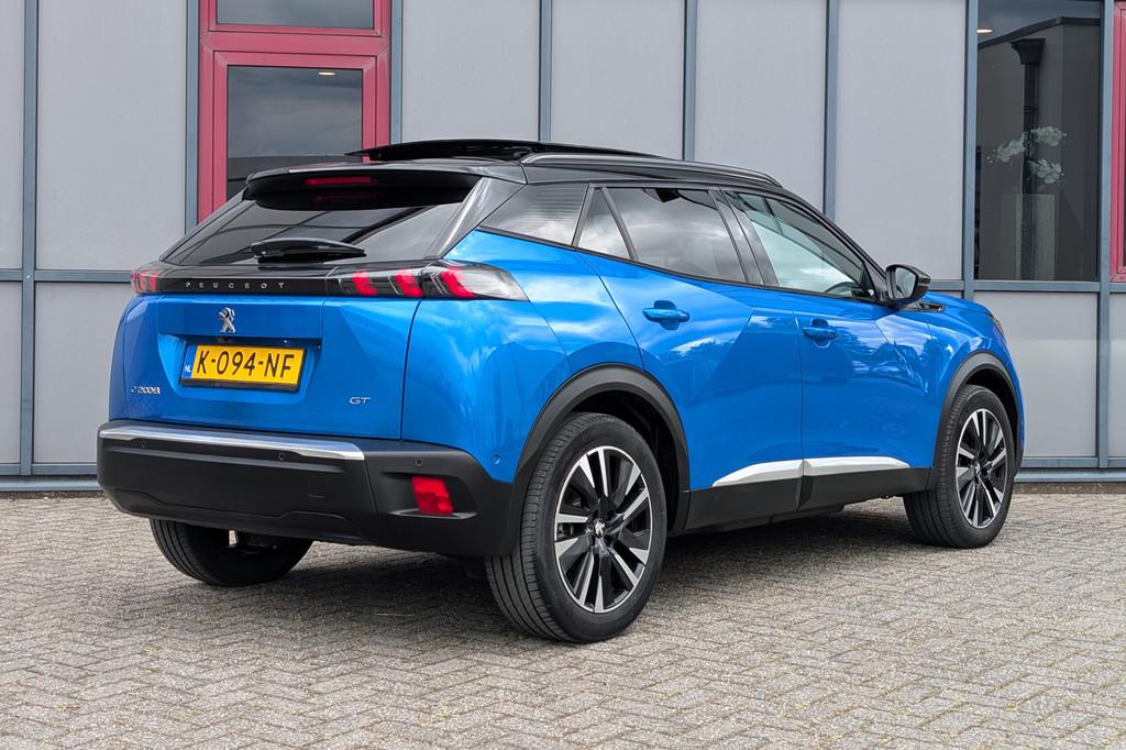 Peugeot e-2008 EV GT Pack 50kWh SOH 92% Panorama (bj 2020), 136 pk, Gebruikt, 310 km, 405 min
