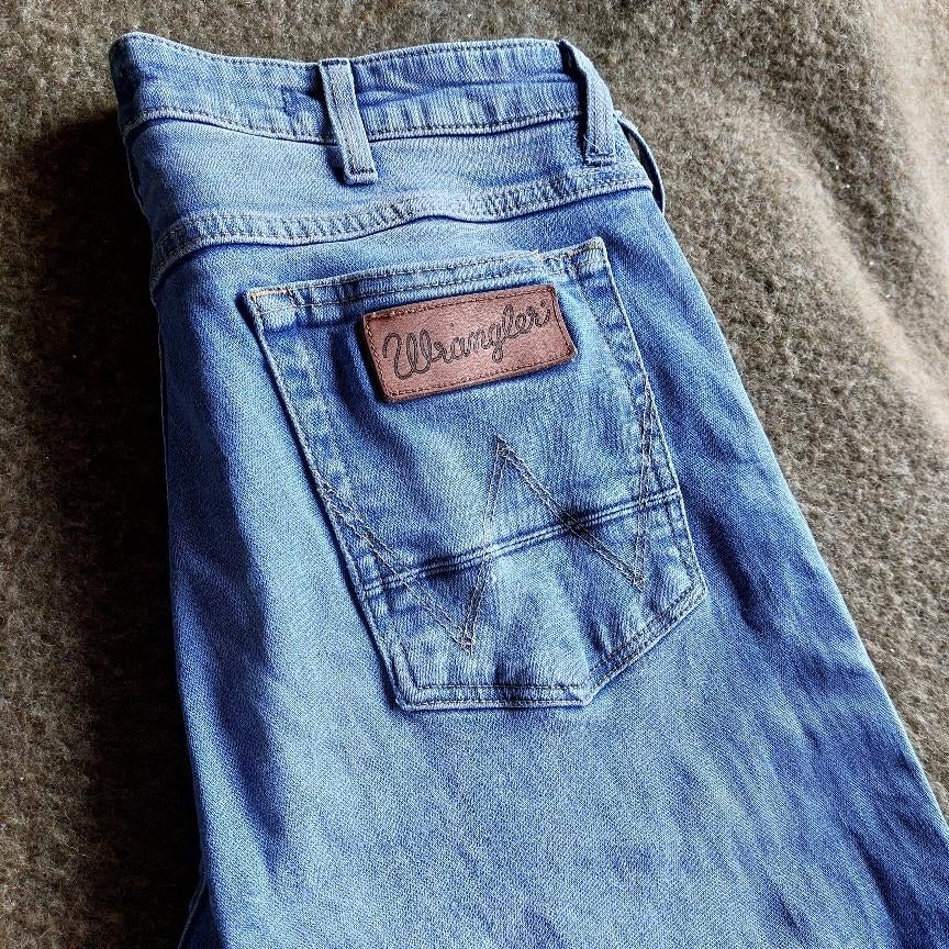 Wrangler jeans "Greensboro'" 31-34, Ophalen, Zo goed als nieuw, Overige maten, Blauw