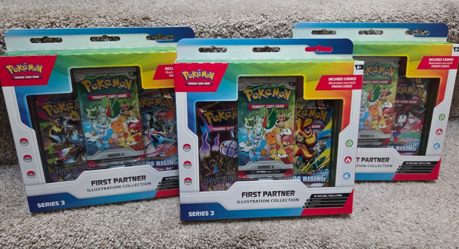 Pokémon First Partner Collection Series 3, Hobby en Vrije tijd, Verzamelkaartspellen | Pokémon, Ophalen of Verzenden, Nieuw, Overige typen