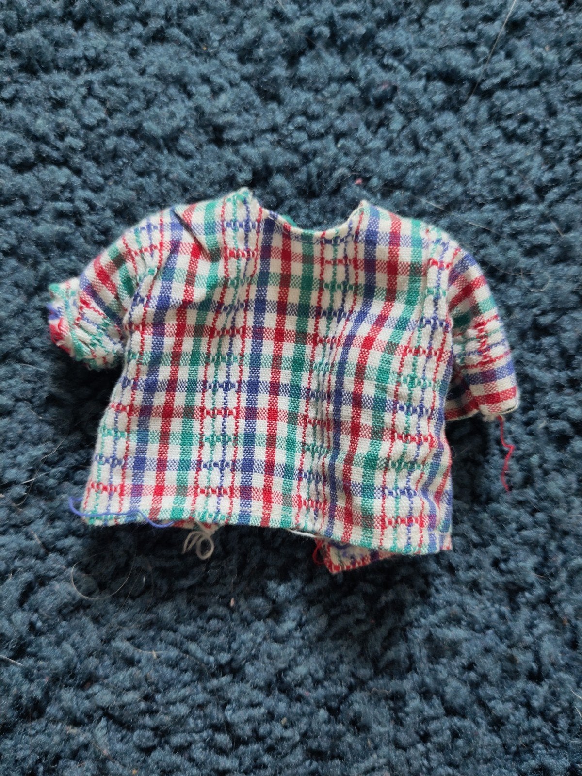 Geruit blousje Barbie Sindy, Ophalen of Verzenden, Gebruikt, Kleertjes