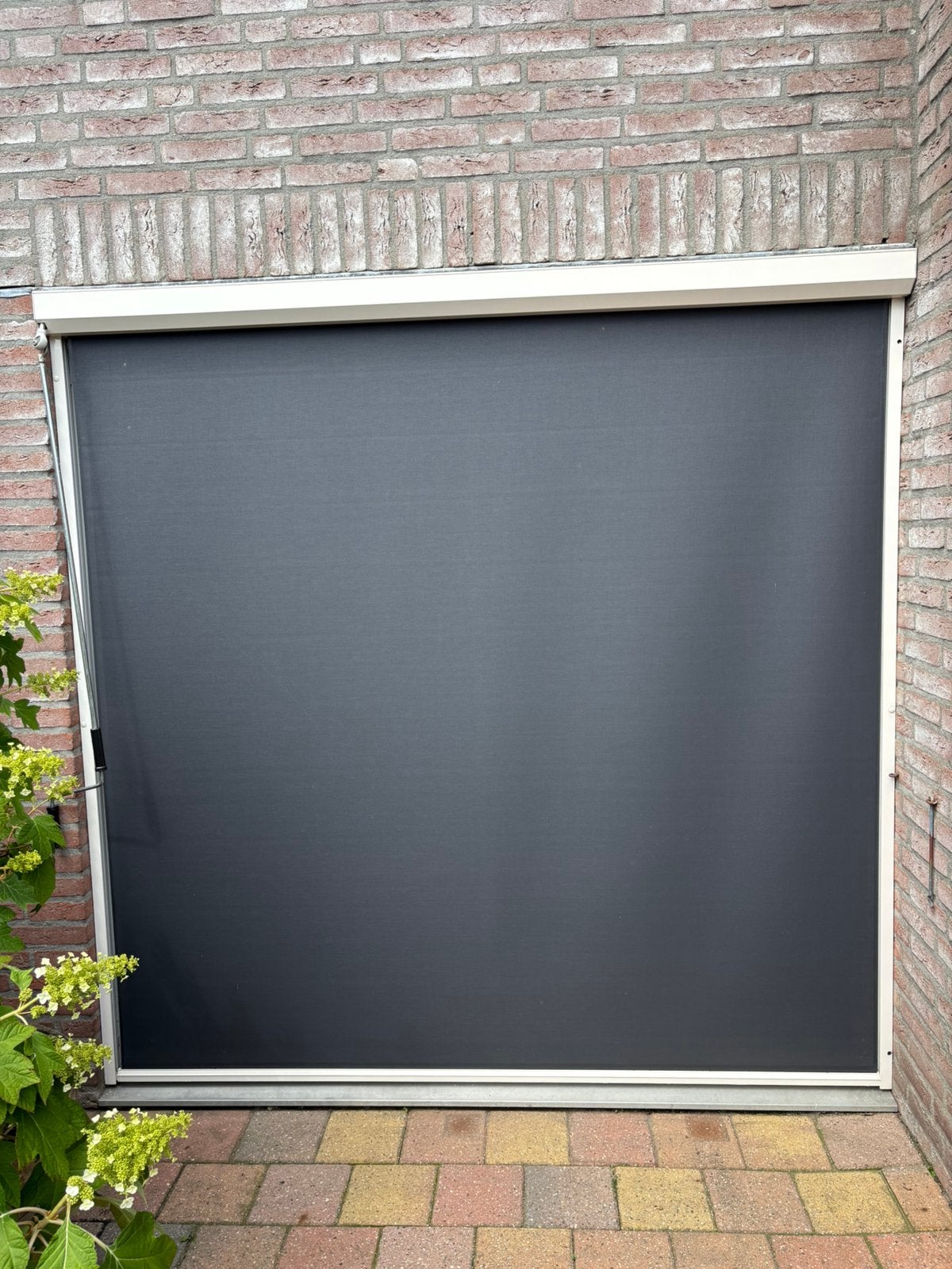 Rits screen Antraciet, Tuin en Terras, Zonneschermen, Ophalen, Gebruikt, Minder dan 250 cm, 150 tot 300 cm