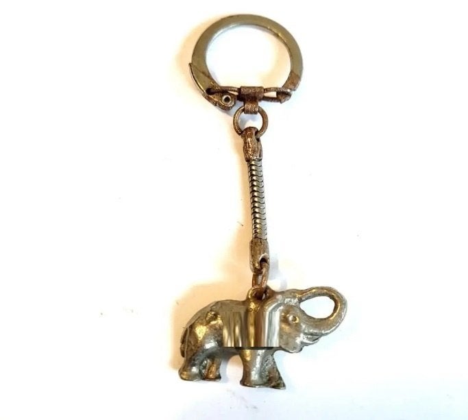 olifant sleutelhanger retro vintage hanger en nog oude items, Ophalen of Verzenden