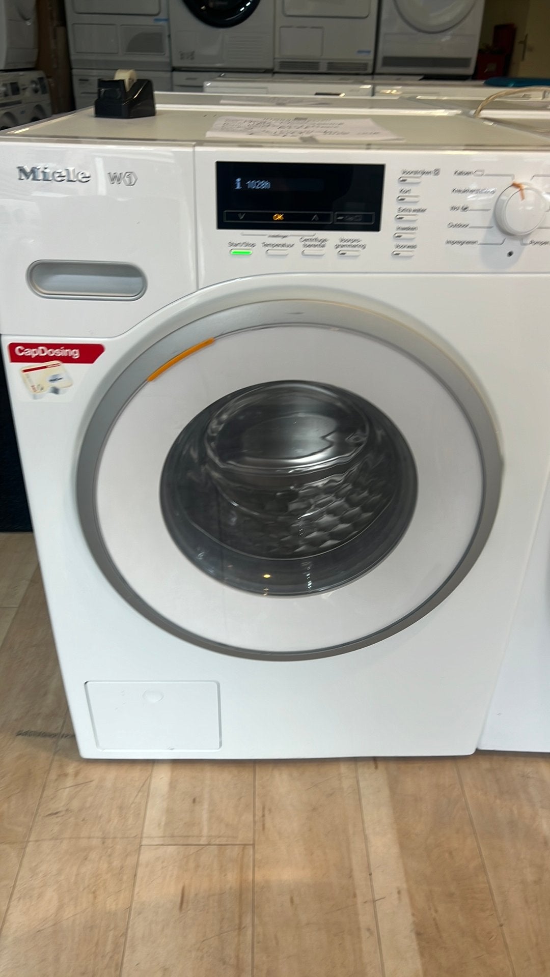 Miele WMB120WPS 8 kg1600 toeren A+++ energielabel, Minder dan 85 cm, Jhwitgoedassen, 8 tot 10 kg, Ophalen of Verzenden
