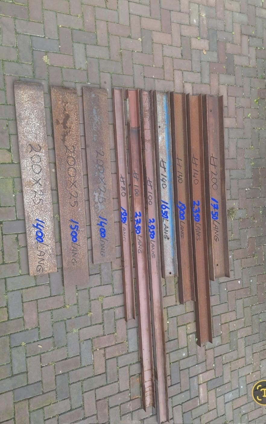 Ijzeren U-Balk / plat staal / strip, Ophalen, IJzer