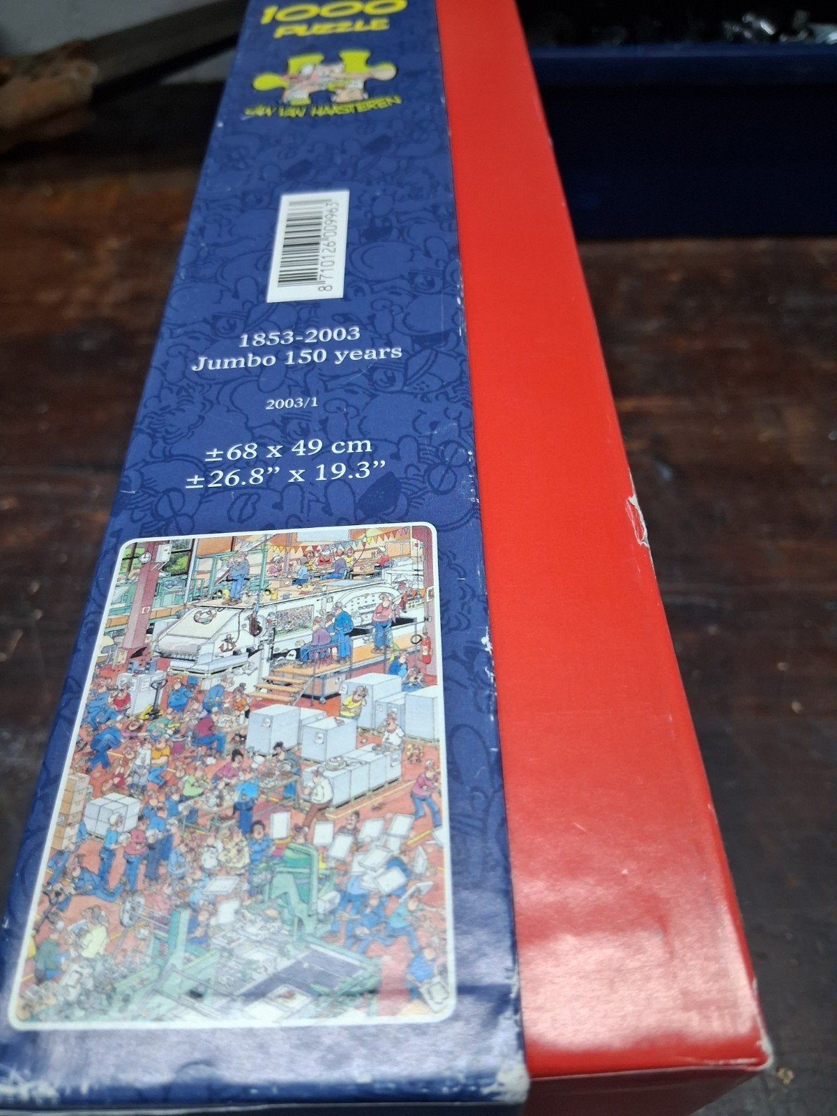 puzzel compleet Jan.v Haasteren, Ophalen, 500 t/m 1500 stukjes, Zo goed als nieuw, Legpuzzel