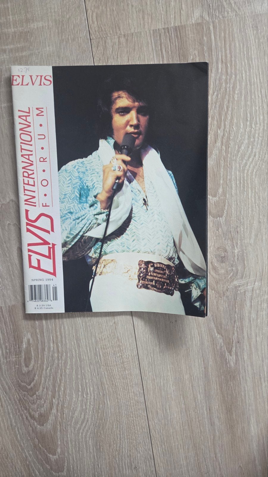 Elvis International Forum Magazine - Spring 1994, Ophalen of Verzenden, Gelezen, Muziek, Film of Tv