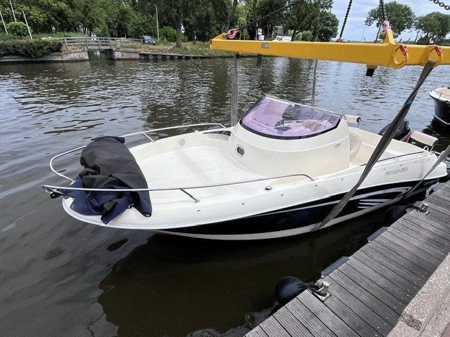 PRINS 620 SUNDECK MET SUZUKI 140 PK (2007) INCLUSIEF TRAILER, Ophalen, Gebruikt, Prins, Hoge rijndijk 215