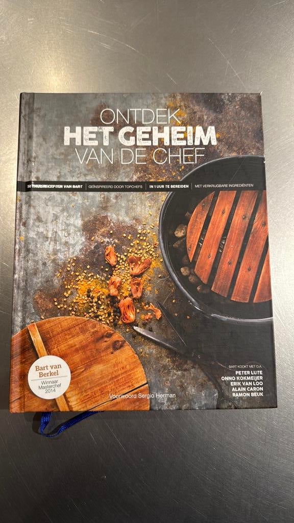 Bart van Berkel - Ontdek het geheim van de chef, Ophalen of Verzenden, Zo goed als nieuw, Bart van Berkel