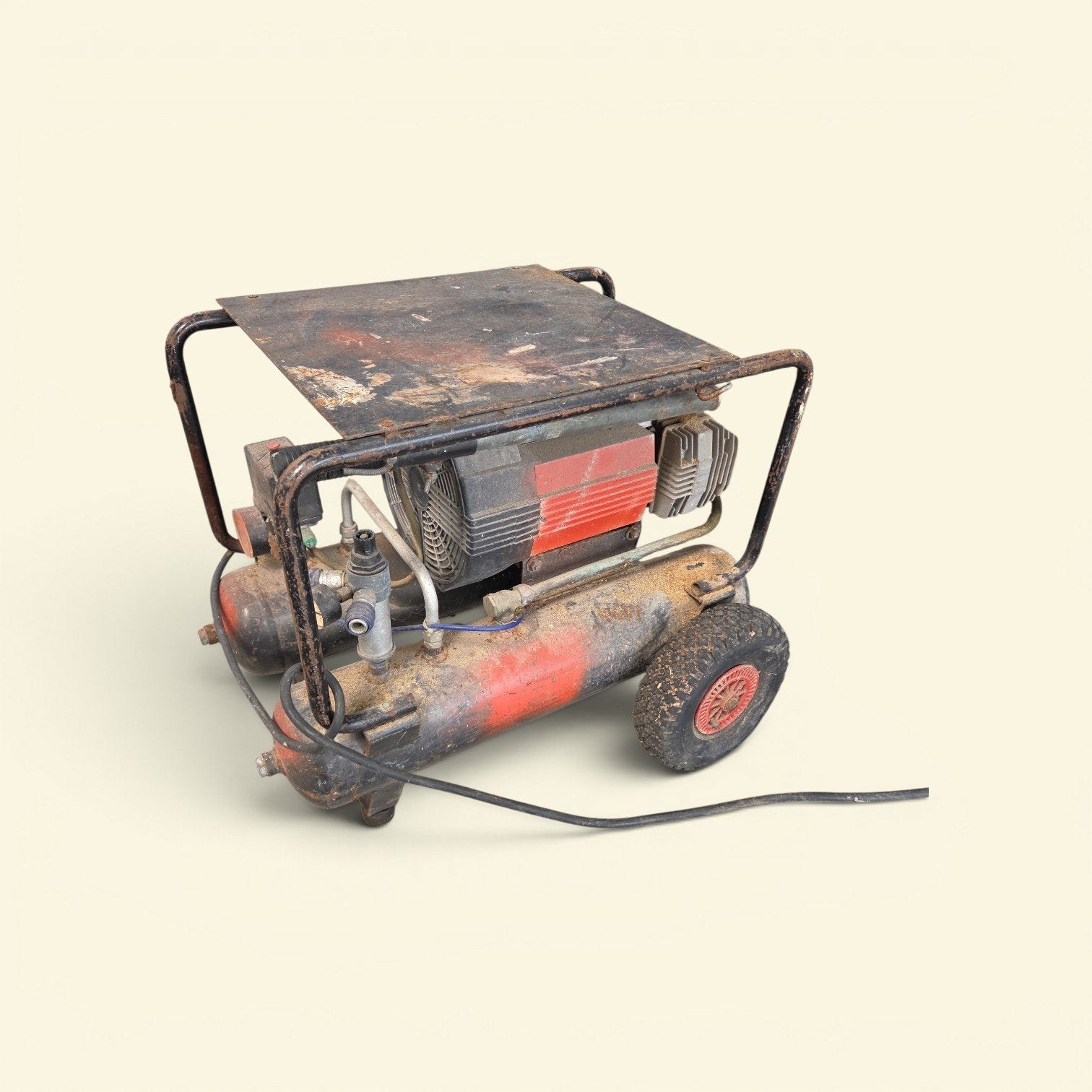 Gebruikte Clear-air BX-2 Punta 300 compressor, Doe-het-zelf en Verbouw, Compressors, Ophalen, Gebruikt, 6 tot 10 bar, 25 tot 100 liter