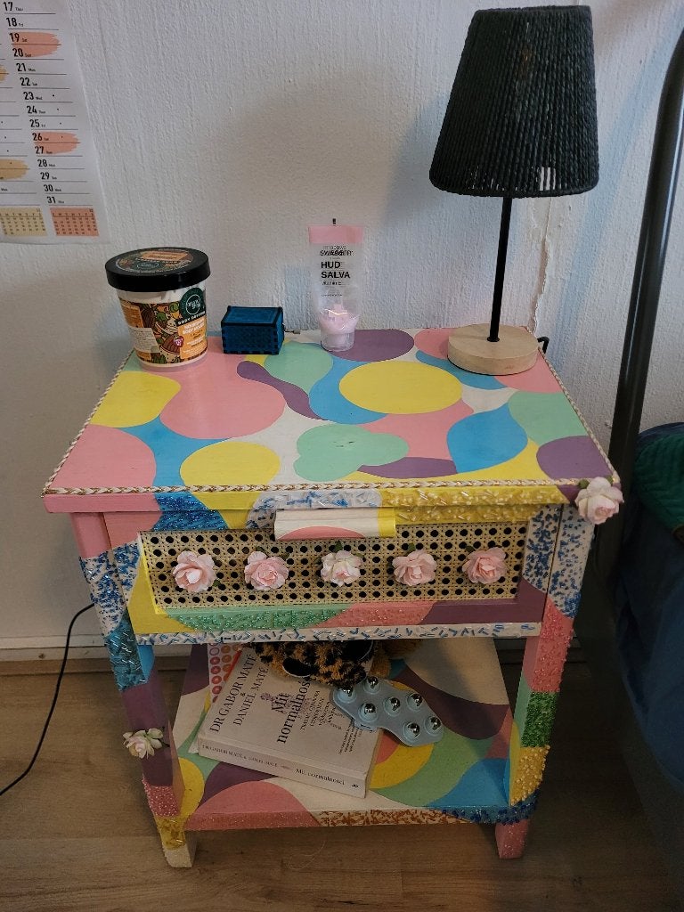 nachtkastje , bedside table, Huis en Inrichting, Ophalen, Gebruikt, Minder dan 45 cm