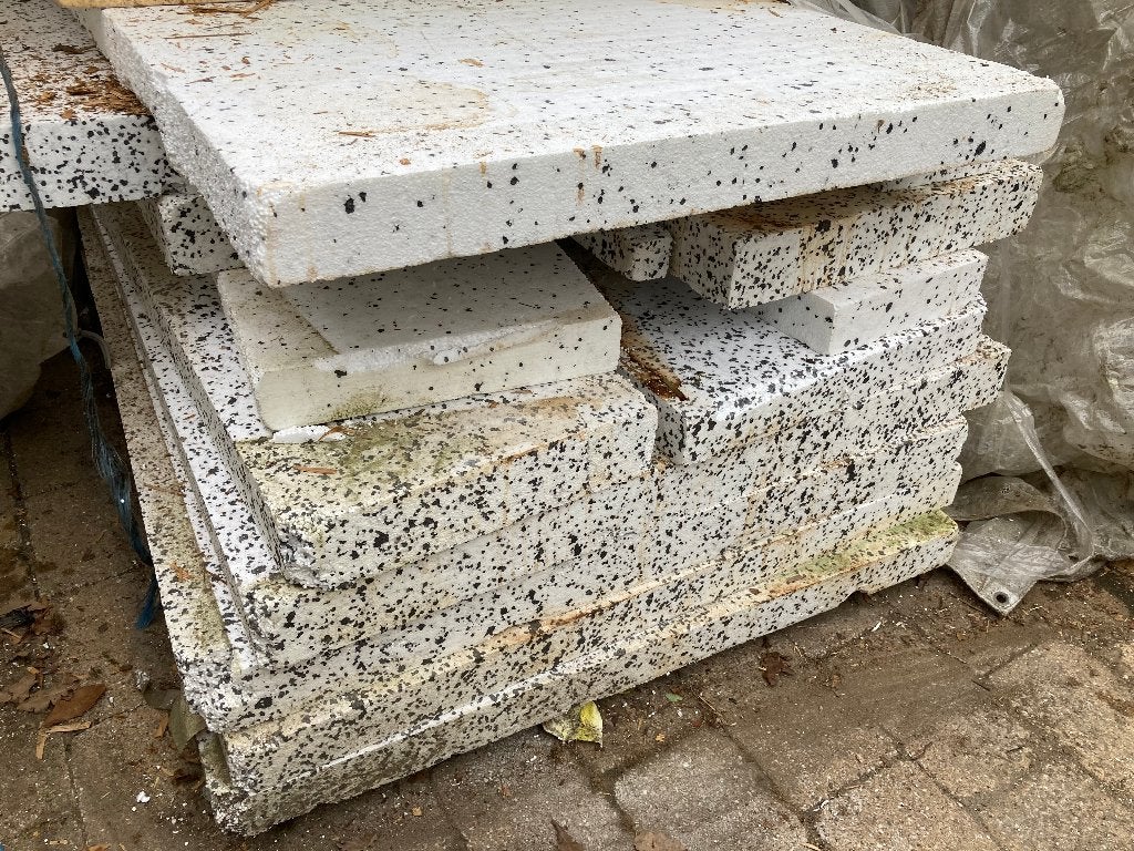 isolatiemateriaal EPS (piepschuim 8cm+10cm), Doe-het-zelf en Verbouw, Isolatie en Afdichting, Ophalen, Muurisolatie, 5 tot 10 m²