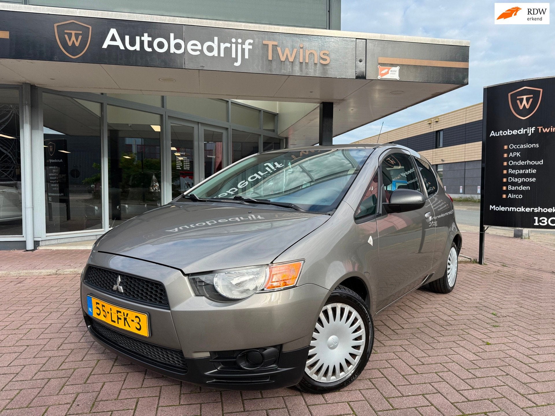 Mitsubishi Colt Edition One|2010|airco|elektr.ramen|netjes, Auto's, Voorwielaandrijving, Gebruikt, Colt, Origineel Nederlands