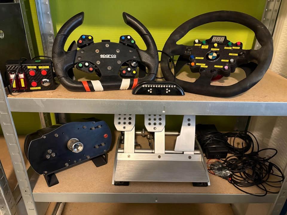 Fanatec Clubsport sim-setup, Ophalen, Gebruikt, Fanatec