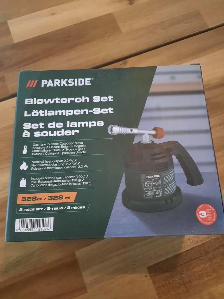 PARKSIDE Soldeerbrander Set - Nieuw, Ophalen of Verzenden, Nieuw, Overige typen