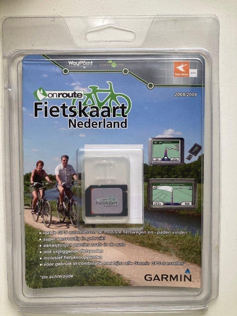 GPS fietskaart Nederland - Garmin Nuvi, Ophalen of Verzenden, GPS, Zo goed als nieuw