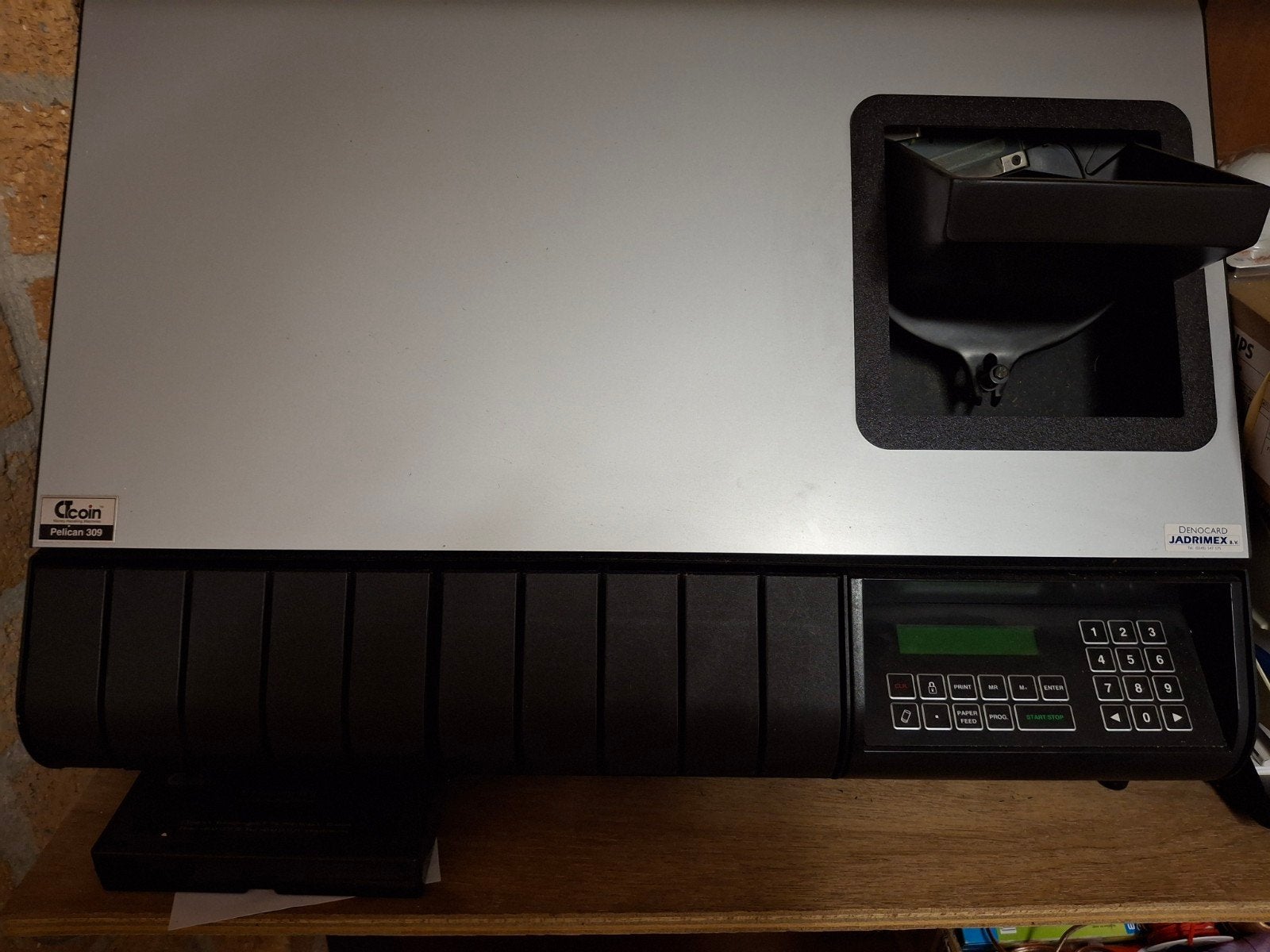 Ctcoin Pelican 309 Geldverwerkingsmachine, Ophalen