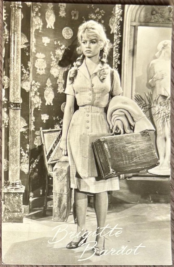Brigitte Bardot (A), Verzamelen, Verzenden, 1960 tot 1980, Ongelopen, Sterren en Beroemdheden